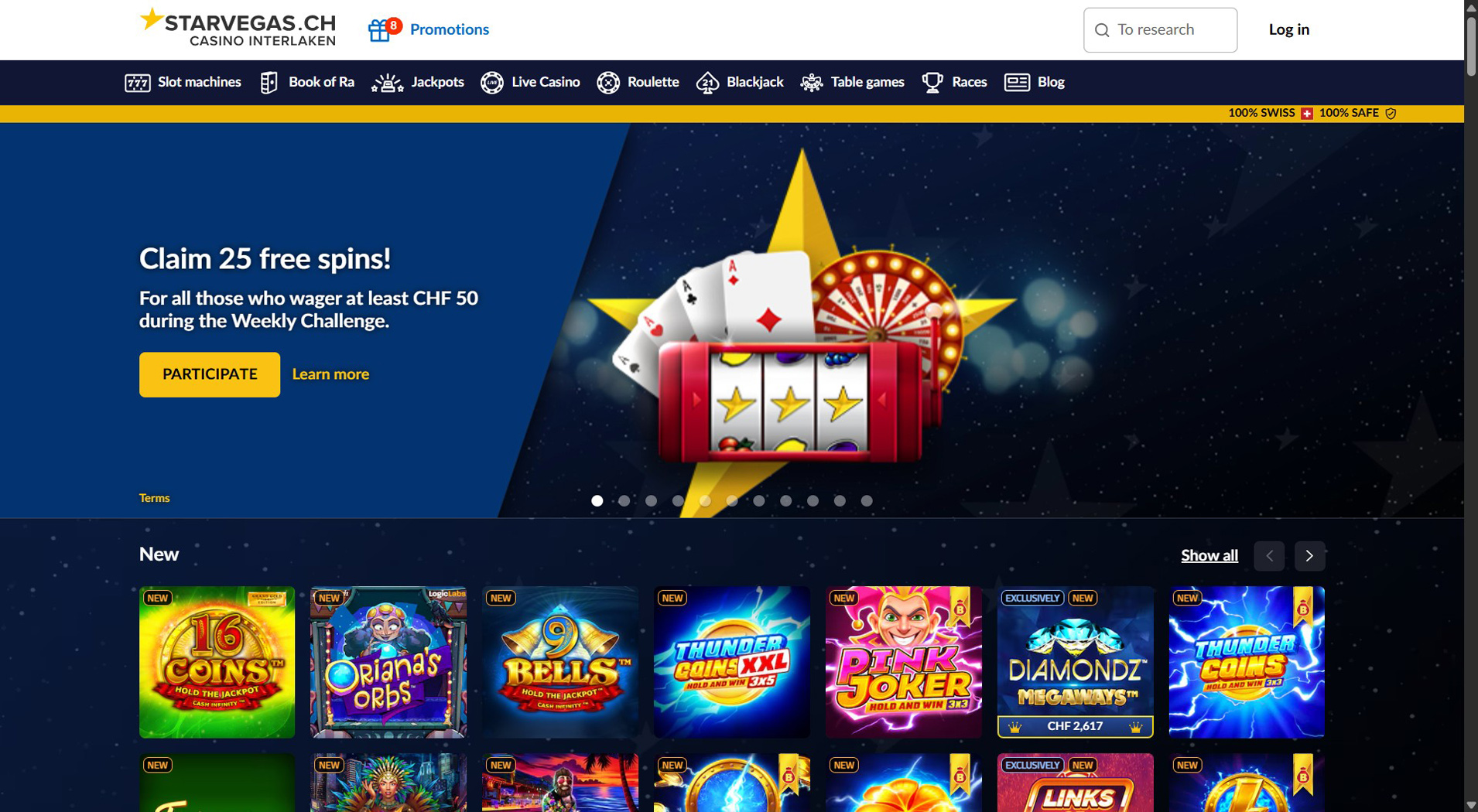 6. StarVegas- Pagamenti rapidi del casinò AstroPay